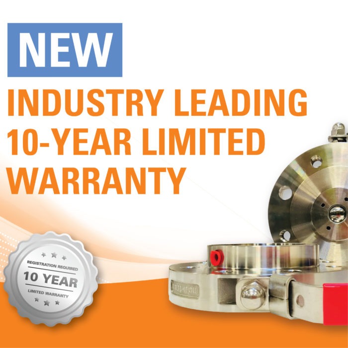NEW 10-Year Warranty for Indu-Tech Isolation Valves
